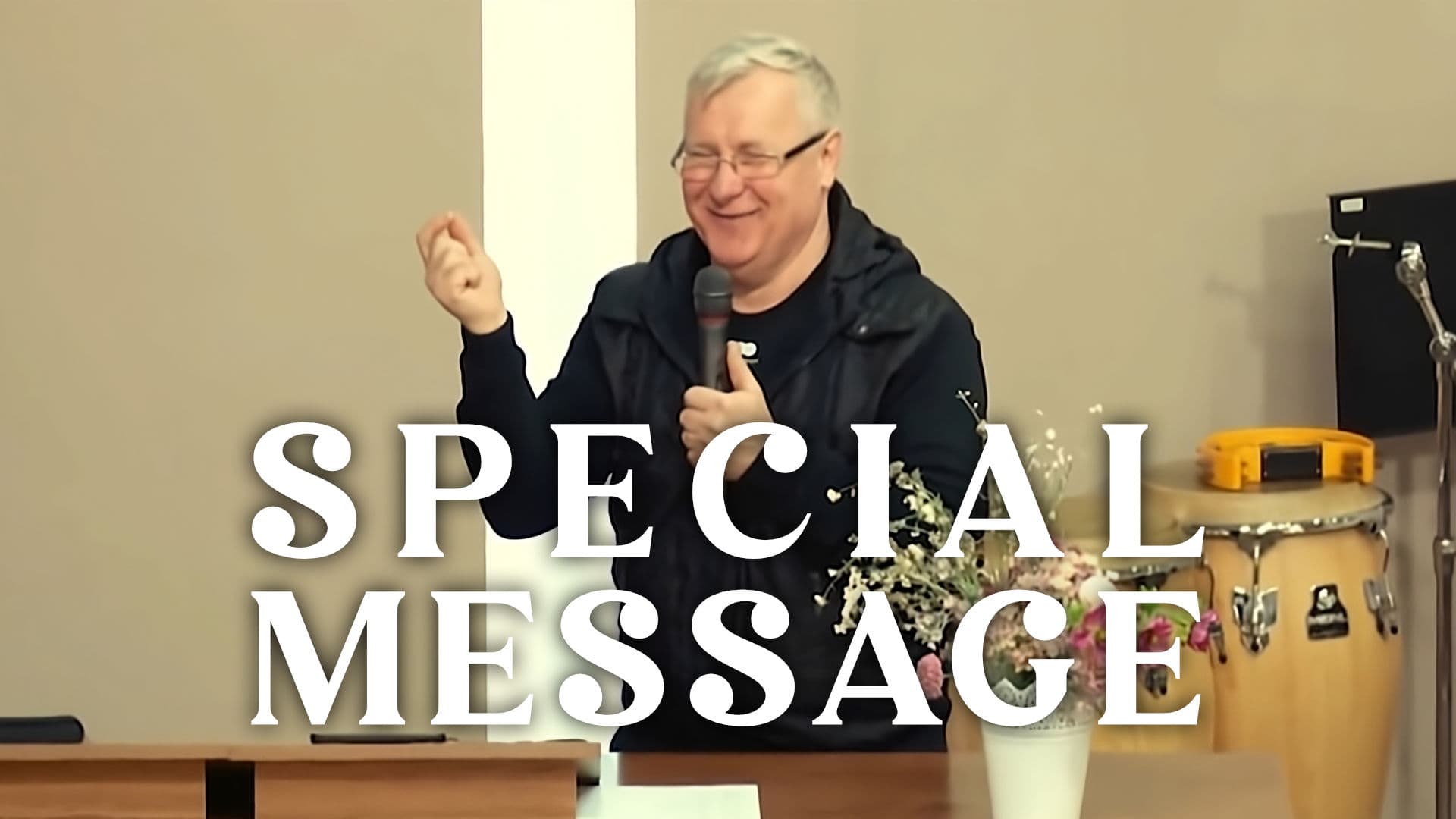 Special message by Pastor Marek Tomczyński